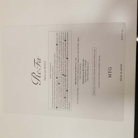 💕REFA💕 Refa for Body Diamond-Cut Quatro Drainage Rollers New in Box - Picture 14 of 16